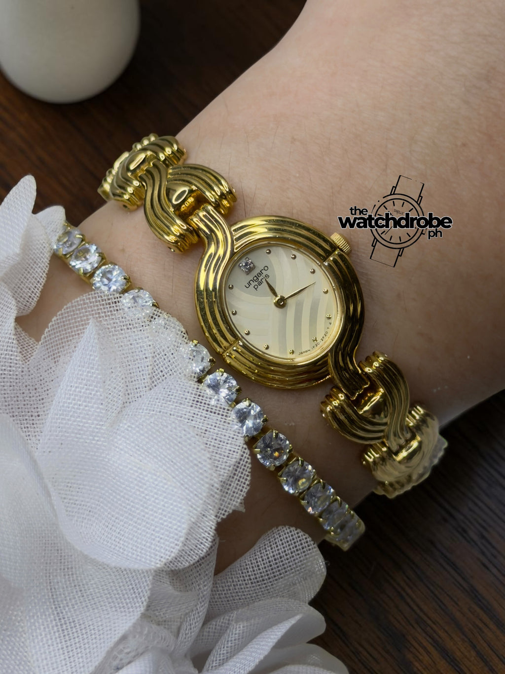 Seiko X Ungaro Ladies Oval Dainty