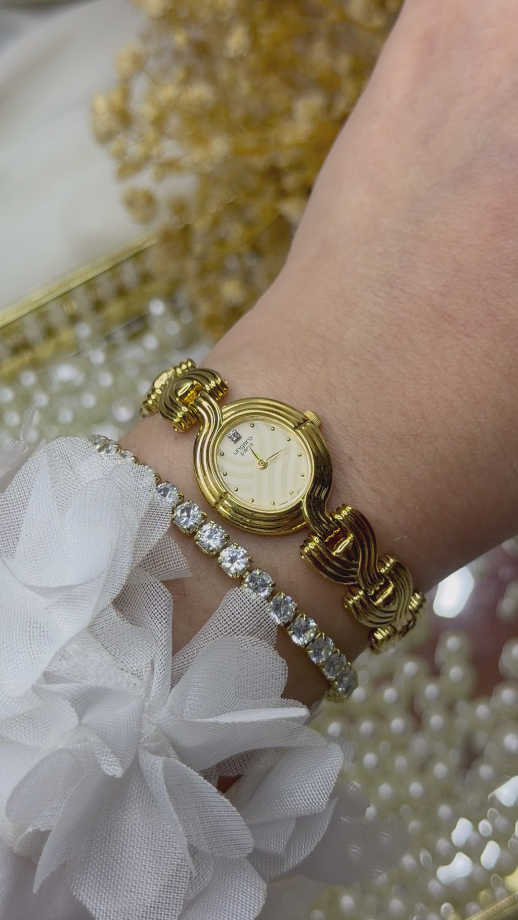 Seiko X Ungaro Ladies Oval Dainty